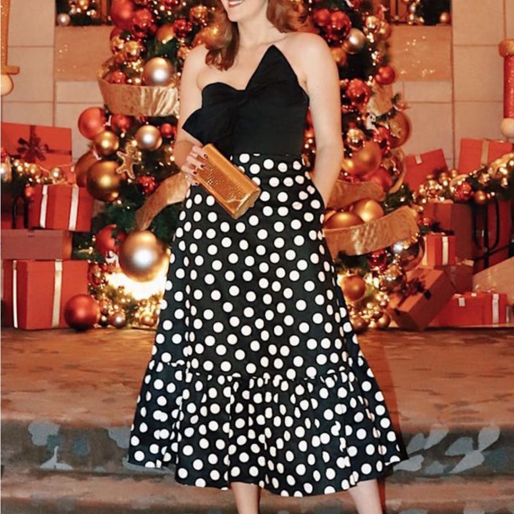 Nwt Hutch From Anthropologie Polka Dot Gown